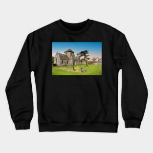 St Nicholas of Myra's Church, Ozleworth Crewneck Sweatshirt